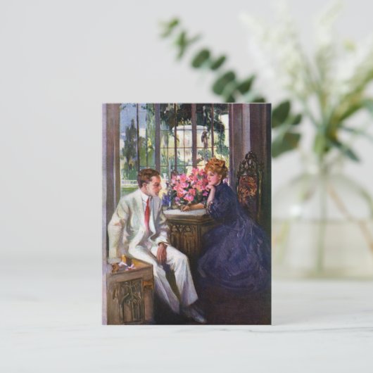 Kogelparen in Solarium Briefkaart (Staand voorkant)