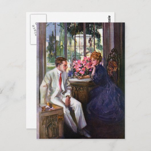 Kogelparen in Solarium Briefkaart (Voorkant / Achterkant)