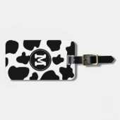 Kogelpatroon bagagelabel | Monogrammen van de dier (Voorkant horizontaal)