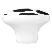 Kogelpatroon Keramische Knop (Zijkant)