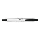 Kogelpen Zwarte Inkt Pen (Achterkant)