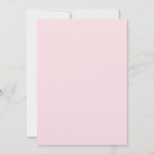 Kogelroze bommel Valentijnse partij bij bijen Kaart (Achterkant)