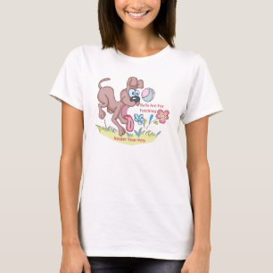 Kogels 4 Bevetsen/Neuteren van uw huisdieren T-shirt