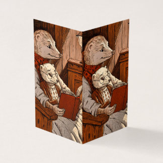 Kogels die een boek lezen kaart