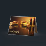 Kogels en patronen schieten verjaardag kaart<br><div class="desc">Wie weet wie er van fotograferen houdt? Dit is een geweldige kaart voor hun verjaardag. Of het nu voor jongens of meisjes is, dit is een heerlijk ander verjaardagscassette met wenskaarten en cartridges die klaar zijn om te worden geladen. De kaart is eenvoudig aan te passen, maar als je problemen...</div>