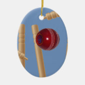 Kogels en pompen, van cricket, keramisch ornament (Voorkant)