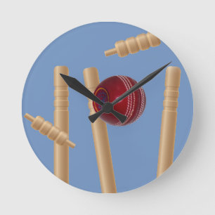 Kogels en pompen, van cricket, ronde klok