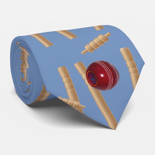 Kogels en pompen, van cricket, stropdas (Opgerold)