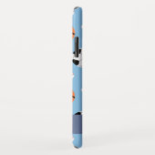 Kogels met een vergelijkbaar patroon voor jongens Case-Mate iPhone case (Achterkant/rechts)