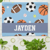 Kogels met een vergelijkbaar patroon voor jongens theedoek (Gevouwen)