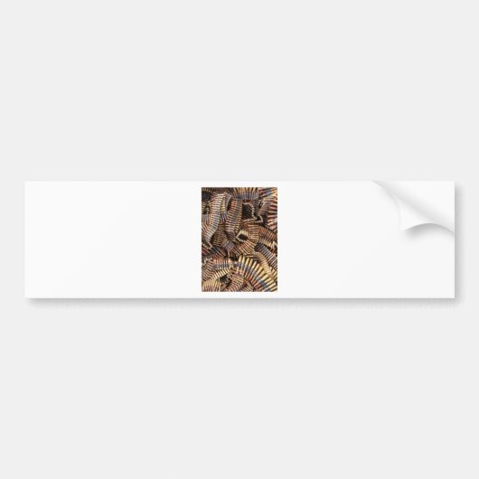 Kogels, munitie bumpersticker (Voorkant)