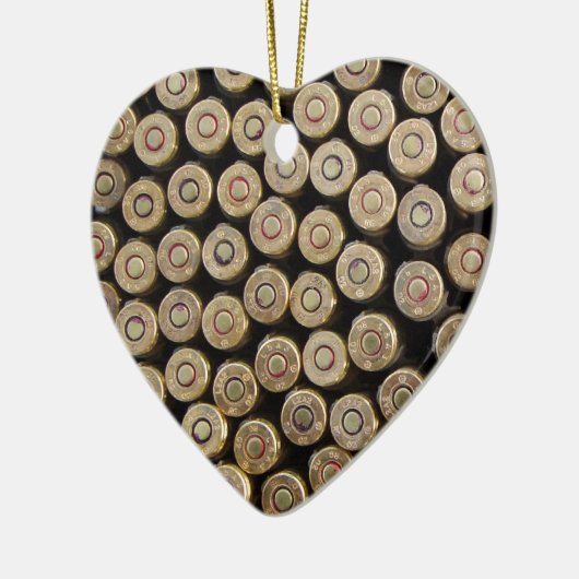 Kogels, munitie keramisch ornament (Links)