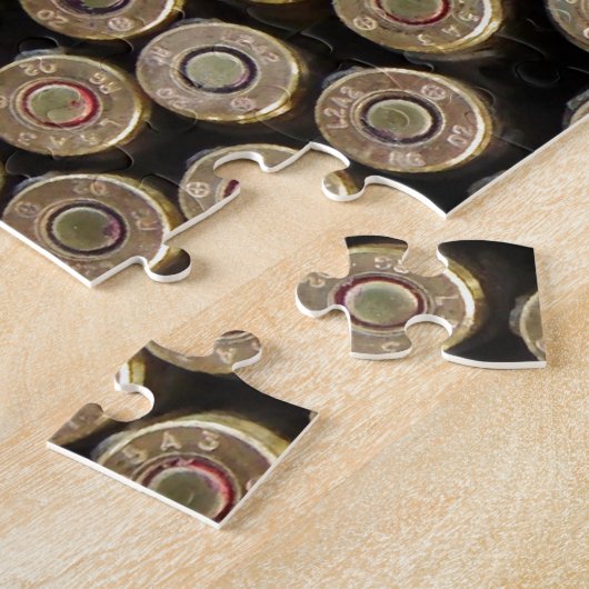 Kogels, munitie legpuzzel (Zijkant)