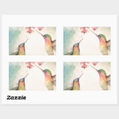 kogels rechthoekige sticker (Vel)