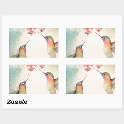 kogels rechthoekige sticker (Vel)