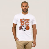 Kogels shirt - kies stijl en kleur (Voorkant volledig)