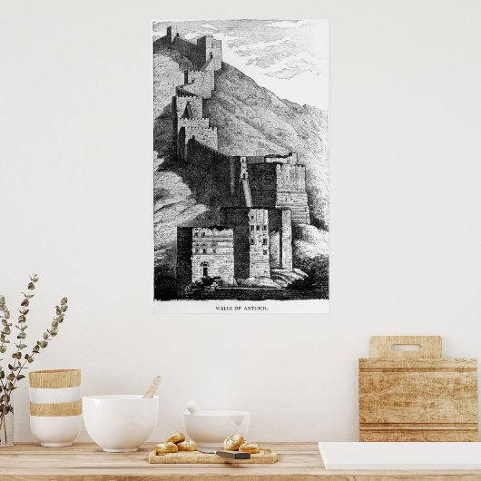 Kogels van Antioch, 1894 Poster (Keuken)