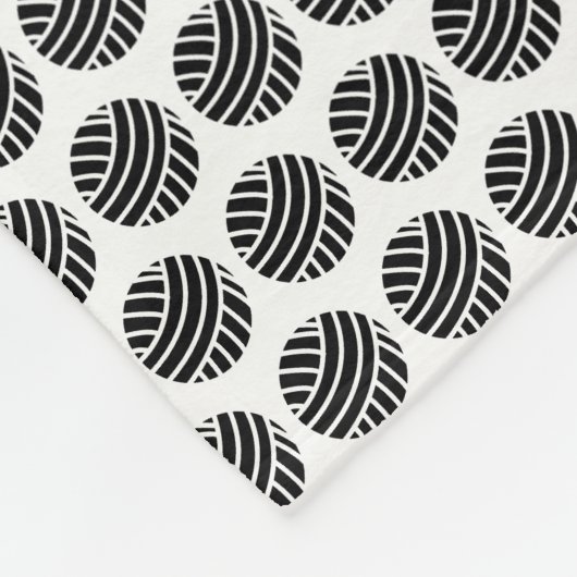 Kogels van Garnalen Fleece Deken (Hoek)