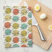 Kogels van het wolpatroon theedoek (Quarter Fold)