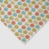 Kogels van het wolpatroon tissuepapier (Detail)