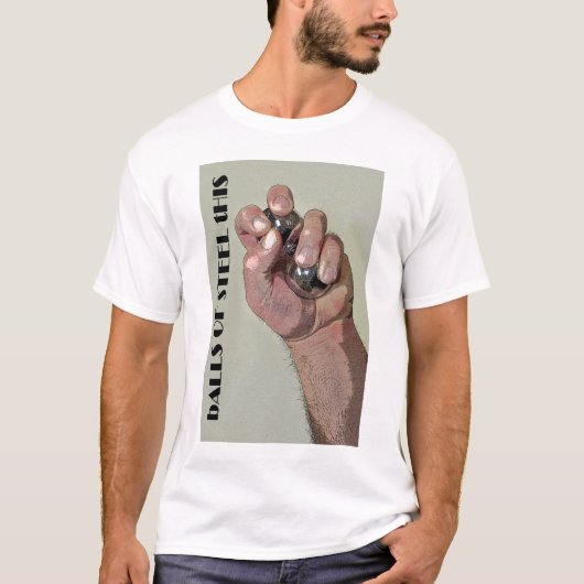 Kogels van staal t-shirt (Voorkant)