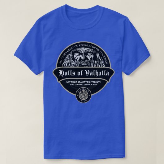 Kogels van Valhalla Wikinger Vikings T-shirt (Design voorkant)
