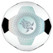 Kogelschildpad en Mandala Voetbal (Gedraaid)