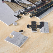 Kogelschip puzzel legpuzzel (Zijkant)