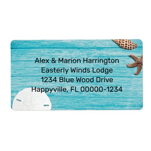 Kogelslakken met bakhout en goudmakreel Verzendlab Etiket (Voorkant)