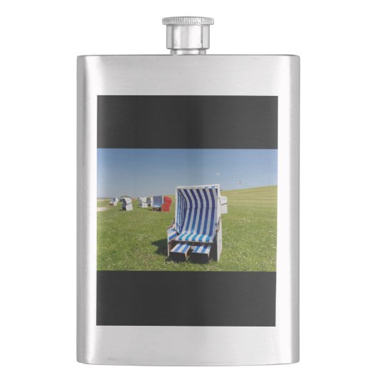 Kogelstoelen in het Noord-Zee Flacon (Voorkant)