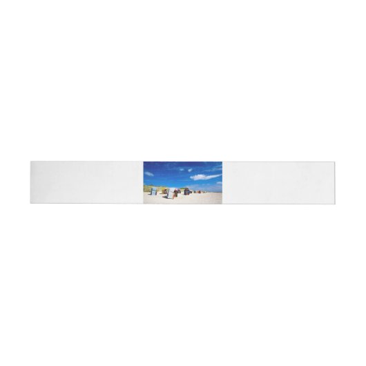 Kogelstoelen op het Noord-Zee Adreslabel Wikkel (Individueel)