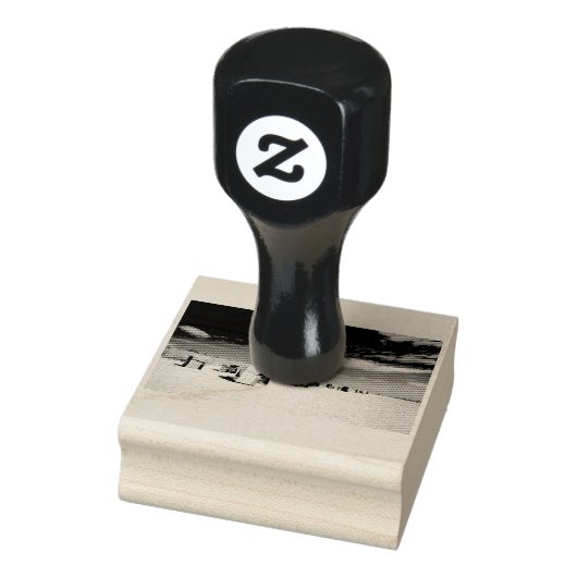 Kogelstoelen op het Noord-Zee Rubberstempel (Stempel)