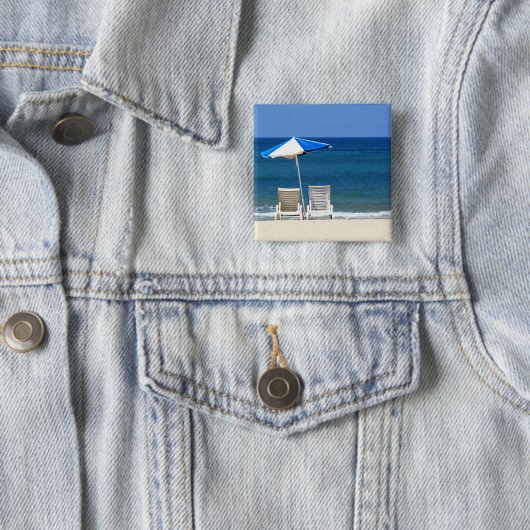 Kogelstoelen Vierkante Button 5,1 Cm (In situ)