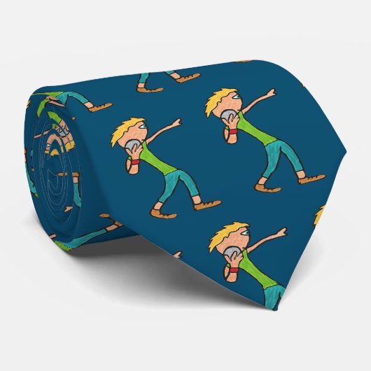 Kogelstoten Stropdas (Opgerold)