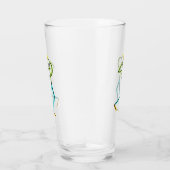 Kogelstoter Stickman Glas (Rechts)