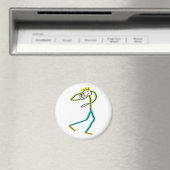 Kogelstoter Stickman Magneet (Insitu (Vaatwasser))