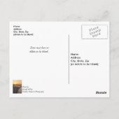 Kogelstrand bij zonsopgang John 1512 Briefkaart (Achterkant)