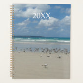 Kogelstrand met zeegarren planner (Voorkant)