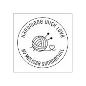 Kogelval van de Yarn Craft Handmade with Love 2 Rubberstempel (Afrduk)