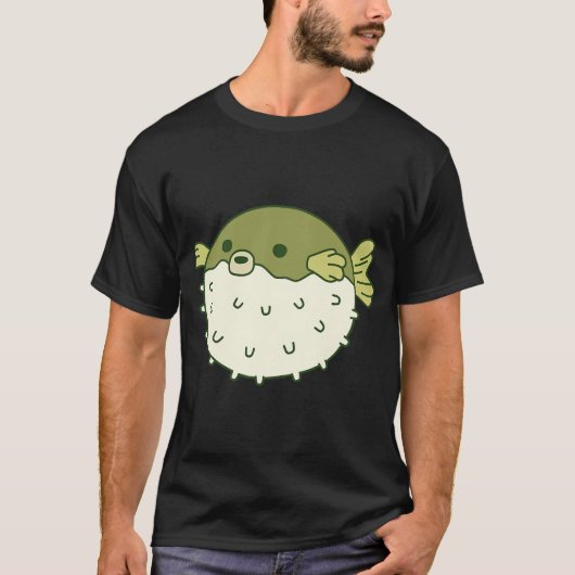 Kogelvis Cartoon T-shirt (Voorkant)