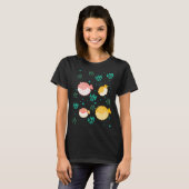 Kogelvis Familie T-shirt (Voorkant volledig)