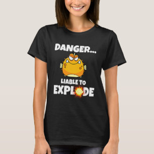 Kogelvis Gevaar Kan Ontploffen Kogelvis 1 T-shirt