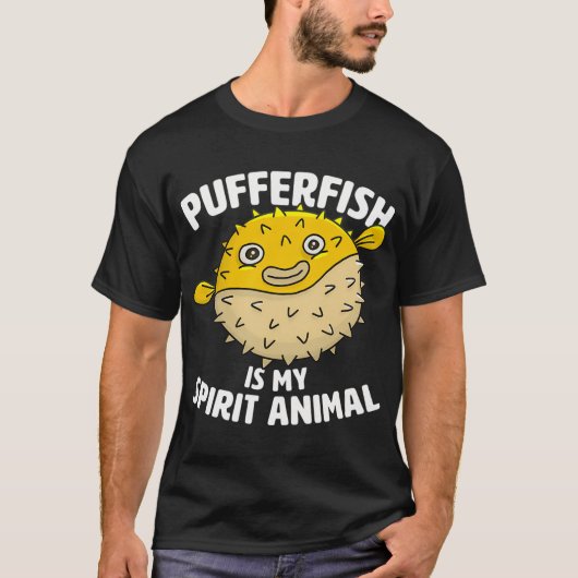 Kogelvis Is Mijn Geestdier T-shirt (Voorkant)