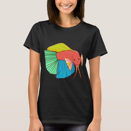 Kogelvis Marktwaardige Vis T-shirt (Voorkant)