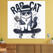 Kogelvis Regenachtige Dag Met Paraplu Canvas Afdruk (Insitu (Woonkamer))