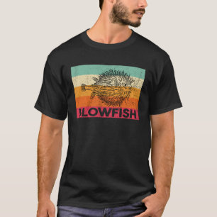 kogelvis retro waterdieren classic puf t-shirt