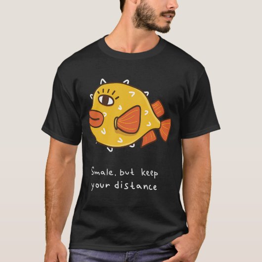 kogelvis t-shirt (Voorkant)