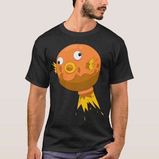 Kogelvis vliegend t-shirt (Voorkant)