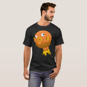 Kogelvis vliegend t-shirt (Voorkant volledig)