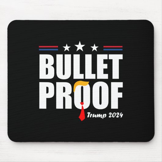 Kogelvrij Trump  Muismat (Voorkant)